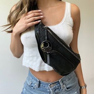 Fendi Vintage Toro Blu Fanny Pack